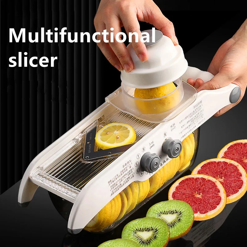 Kitchen Gadgets Hacks - 바구니, V 블레이드 과일 감자 쵸퍼