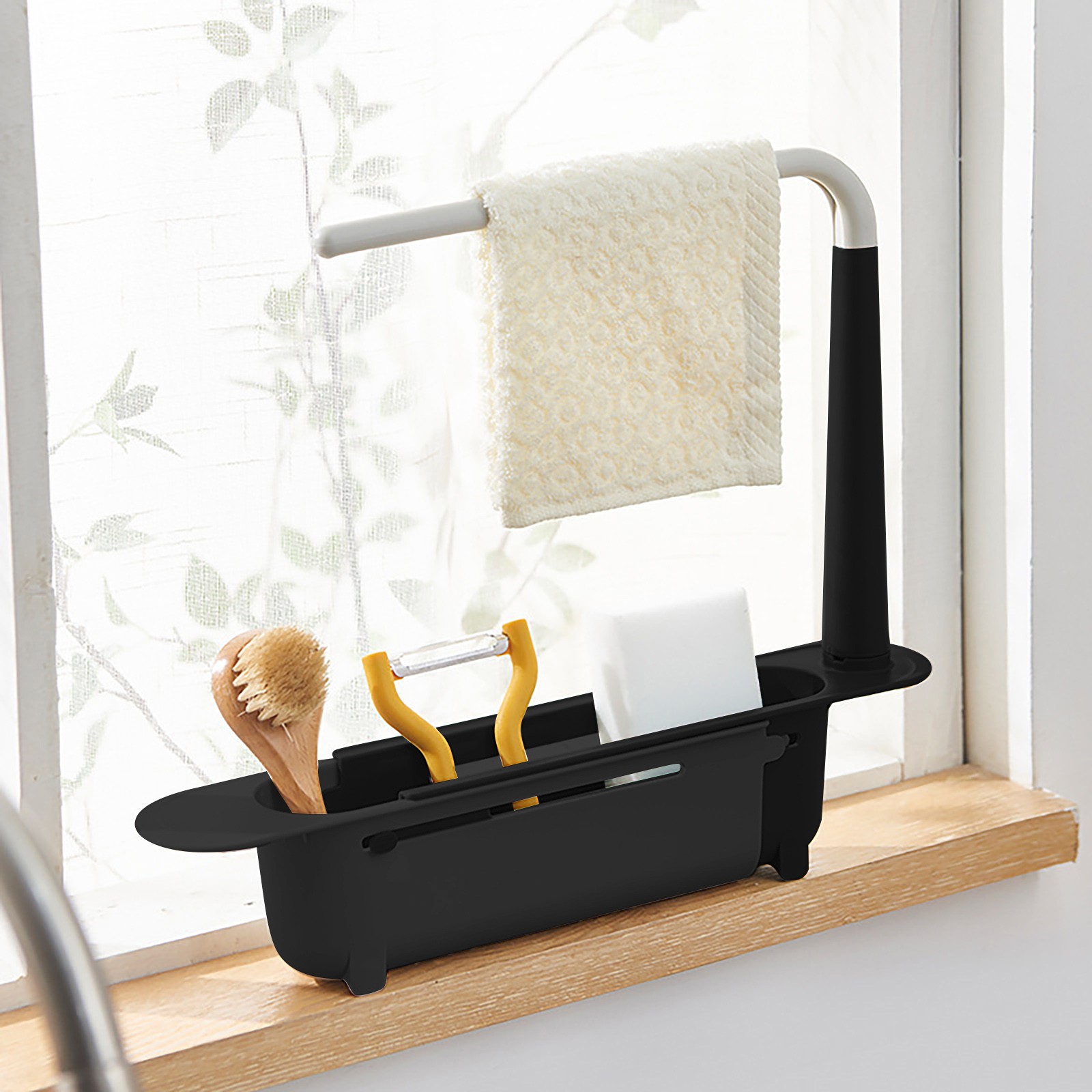 Kitchen Gadgets Rack Storage - 주방 정리함 비누 스펀지 거치대 수건
