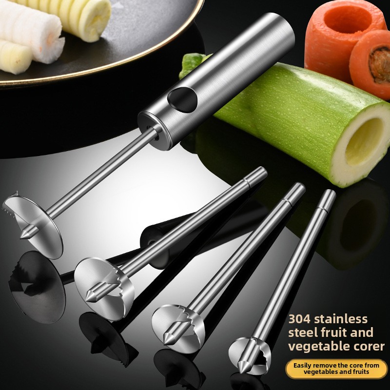 Kitchen Gadgets Usa - 1세트 주방용품 야채 드릴 코어러 조리기구