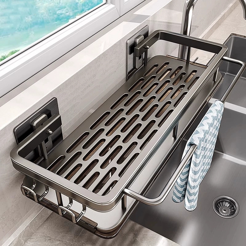 Kitchen Gadgets Rack - 다용도 주방 선반, 건조대, 걸레 보관함,