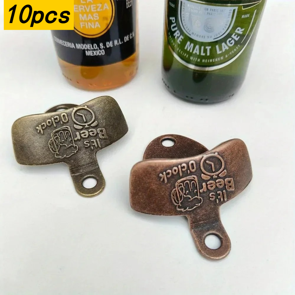 Kitchen Gadgets Vintage - 10개들이 맥주 오프너 벽걸이형 나사 포함