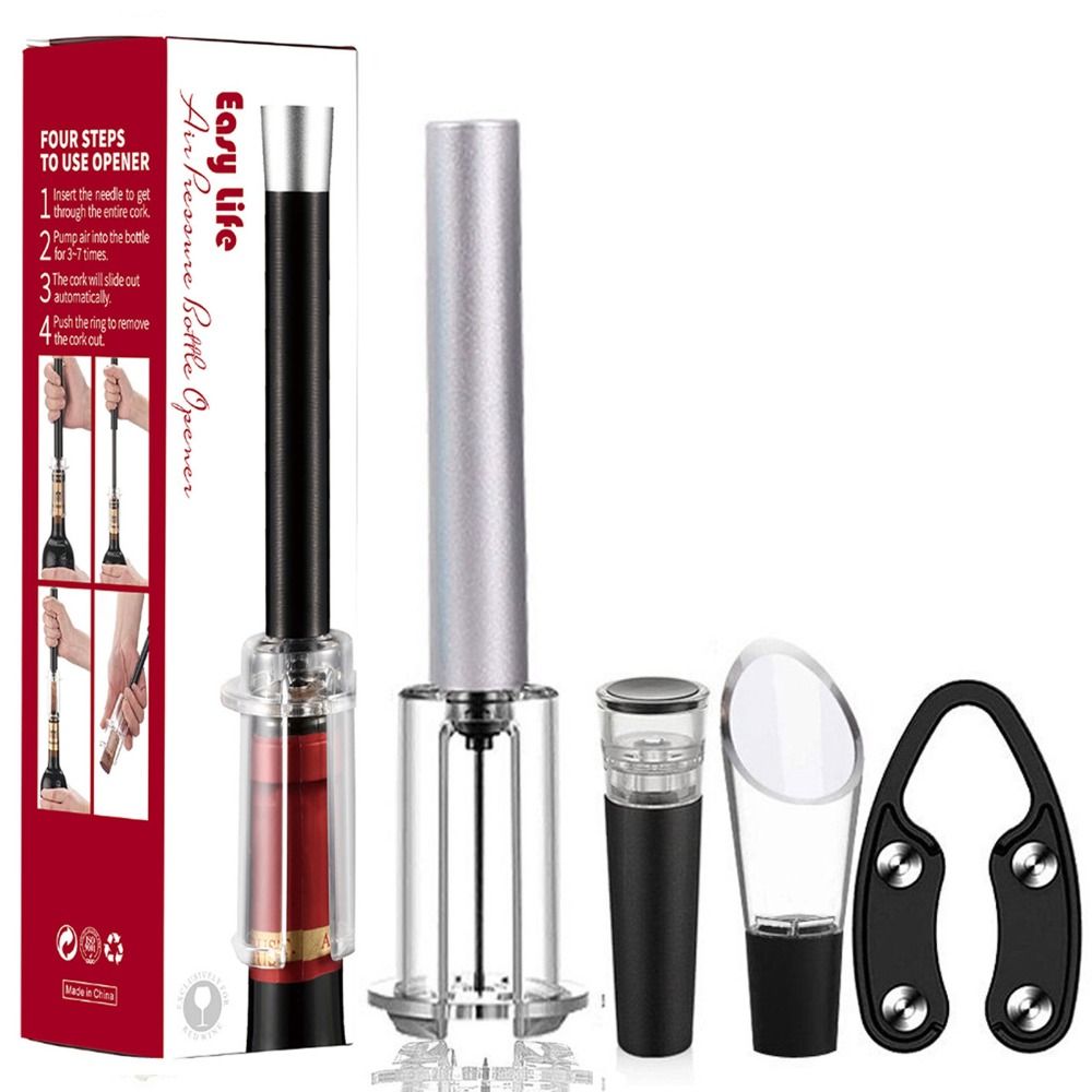 Zyliss Kitchen Gadgets - 바 액세서리 와인 병따개 세트 알루미늄