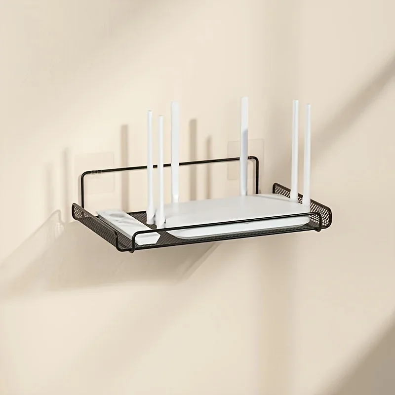 Kitchen Gadgets Rack - 스테인리스 스틸 라우터 선반 무타공 WiFi