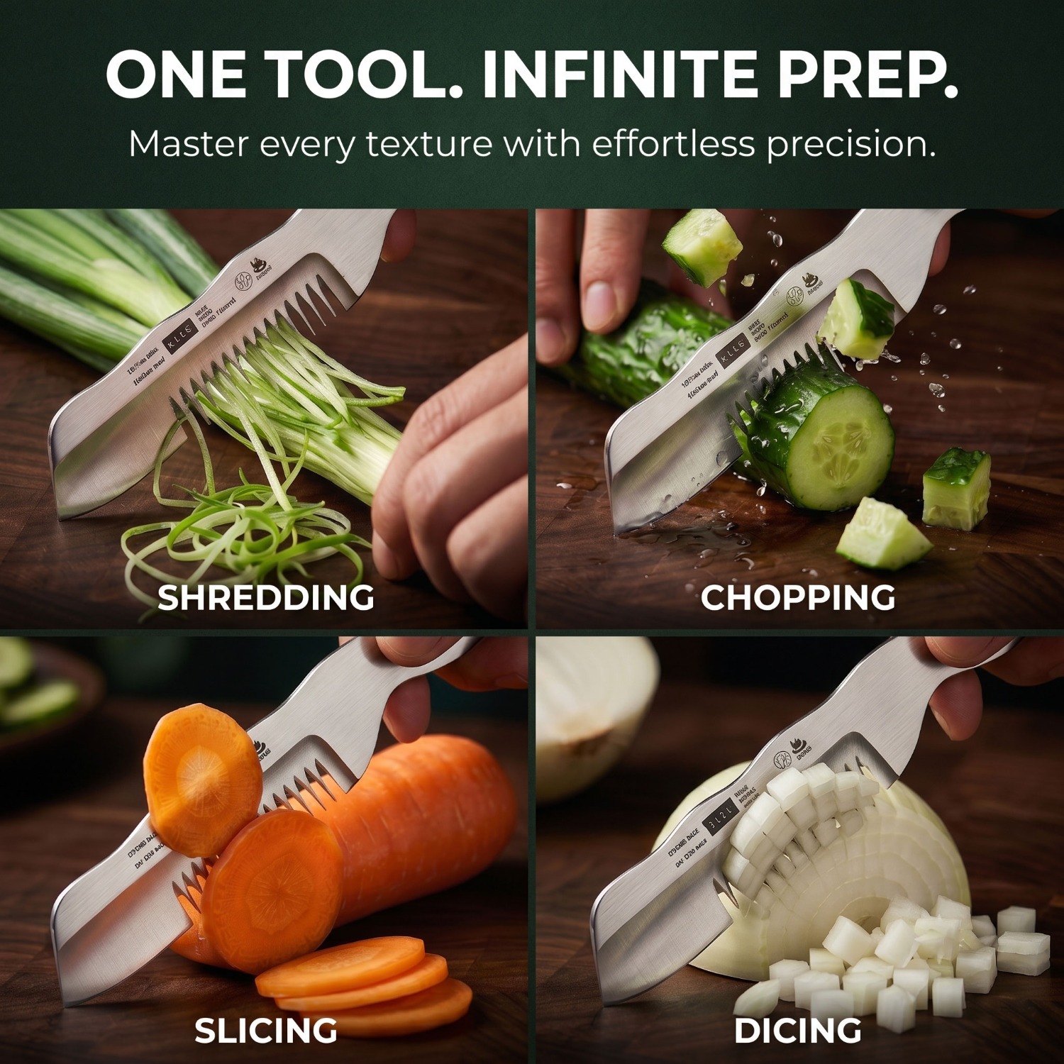 새로운 다기능 파 절단기 스테인리스 스틸 녹색 양파 슬 - Kitchen Gadgets Vegetable Cutter 리뷰 및 가격