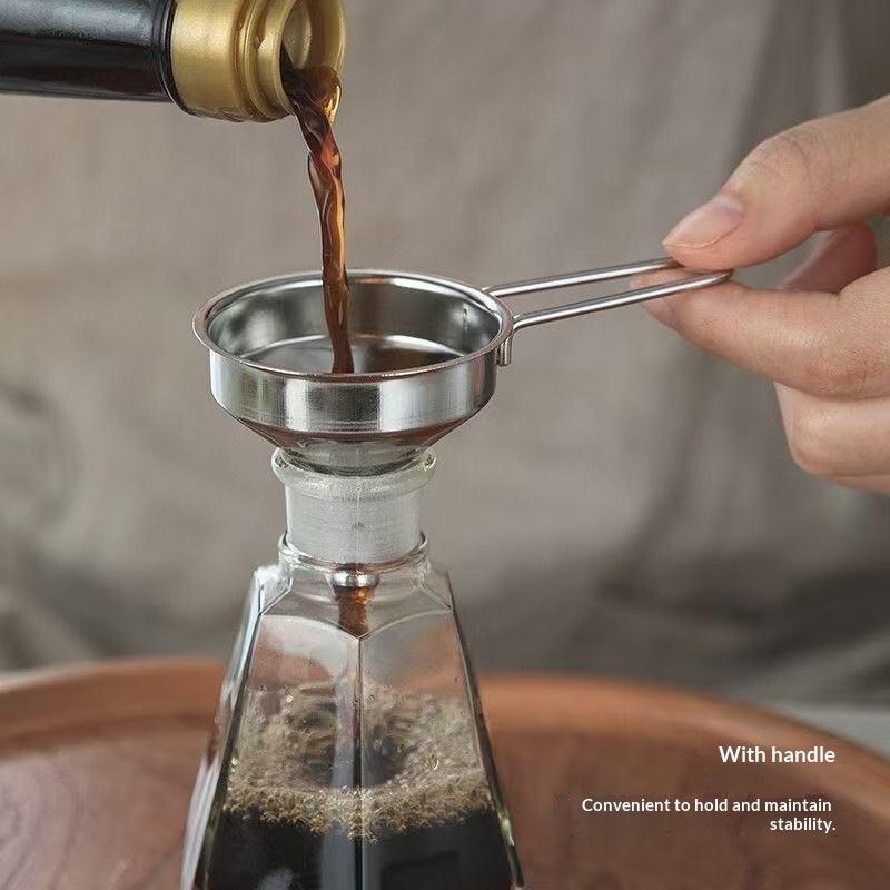 SUSU 1PCS 손잡이가 있는 스테인레스 스틸 깔때기 - Kitchen Gadgets For Small Kitchens 리뷰 및 가격