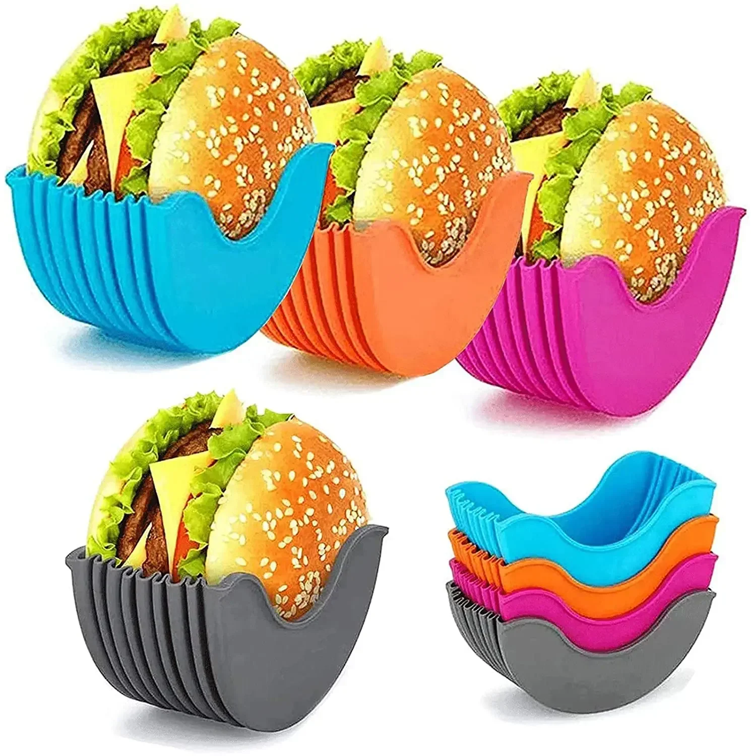 재사용 가능한 버거 랙 유용한 가제트 실리콘 프레임 버 - Kitchen Gadgets Rack Storage 리뷰 및 가격