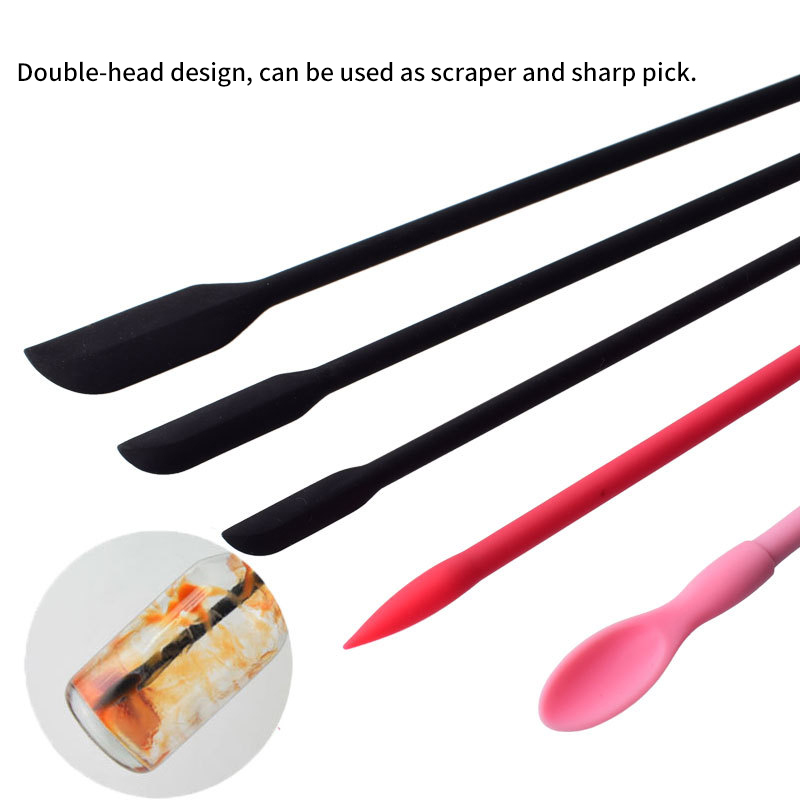 홀라룸 3개/6개 실리콘 주걱 양면 스쿱 미니 잼 스크 - Kitchen Gadgets For Small Kitchens 리뷰 및 가격