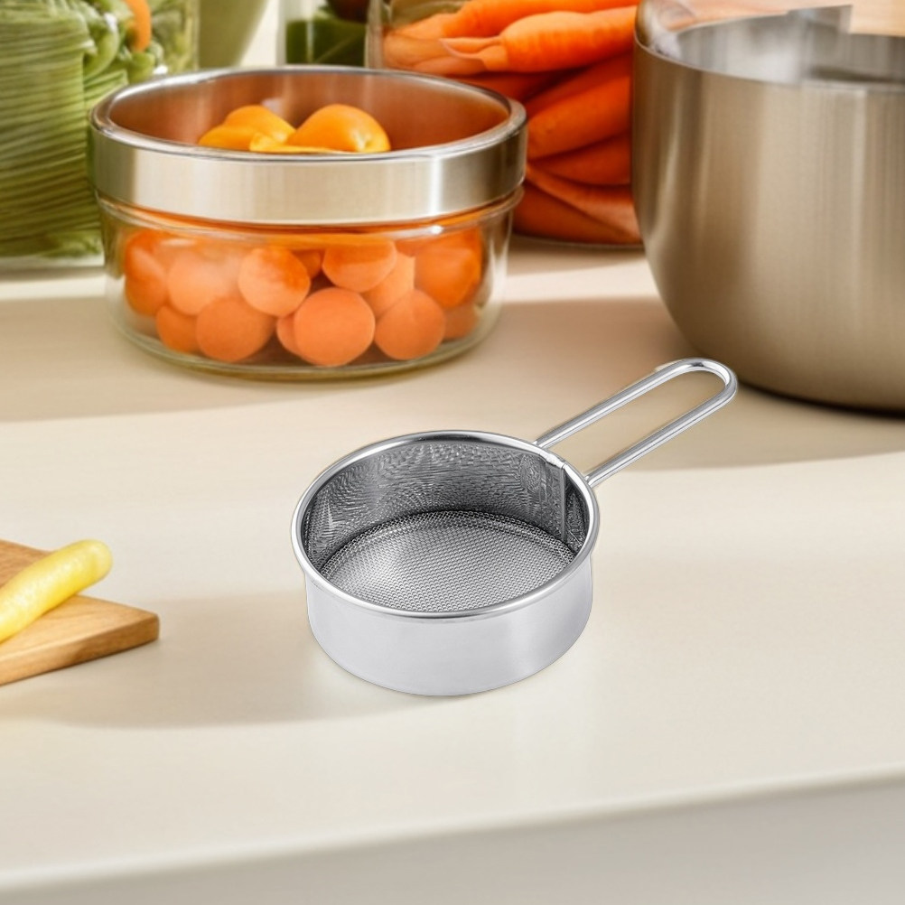 2개입 휴대용 304 스테인리스 스틸 밀가루 체 미니  - Kitchen Gadgets Baking 리뷰 및 가격