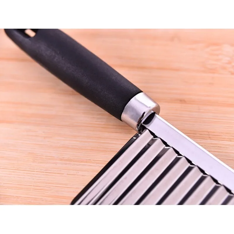 1PC 웨이브 나이프 다기능 마체 커팅 프렌치 프라이  - Kitchen Gadgets Hacks 리뷰 및 가격