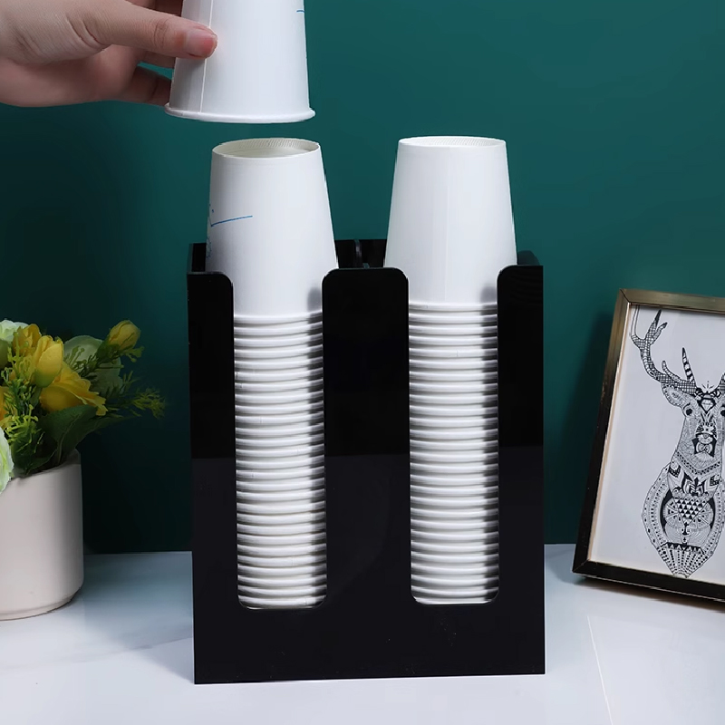 아크릴 보관 컵 홀더 일회용 커피 컵 보관함 데스크탑  - Kitchen Gadgets Rack 리뷰 및 가격