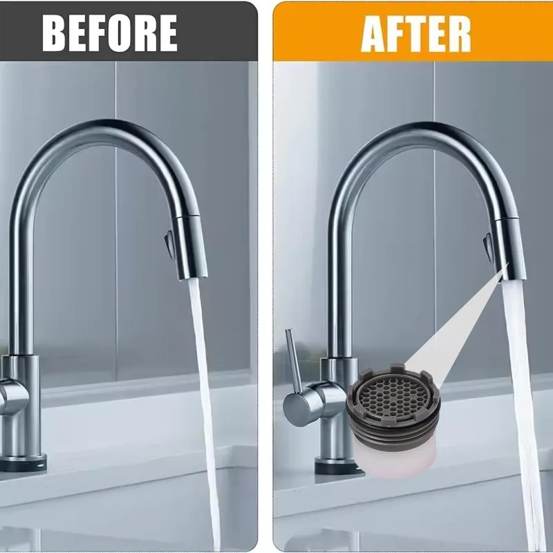수도꼭지 에어레이터 교체 키트 물 절약 탭 필터 메쉬  - Kitchen Gadgets Hacks 리뷰 및 가격
