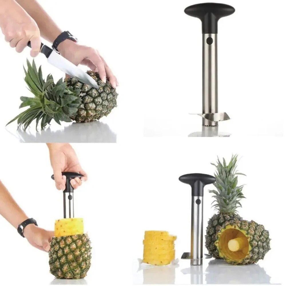 스팟 스테인레스 스틸 파인애플 필러 파인애플 코어러 슬 - Kitchen Gadgets Hacks 리뷰 및 가격