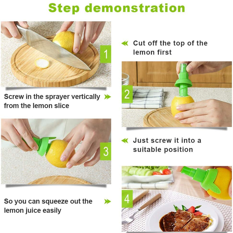 수동 오렌지 주스 짜기 Juicer 레몬 스프레이 안개 - Kitchen Gadgets Hacks 리뷰 및 가격