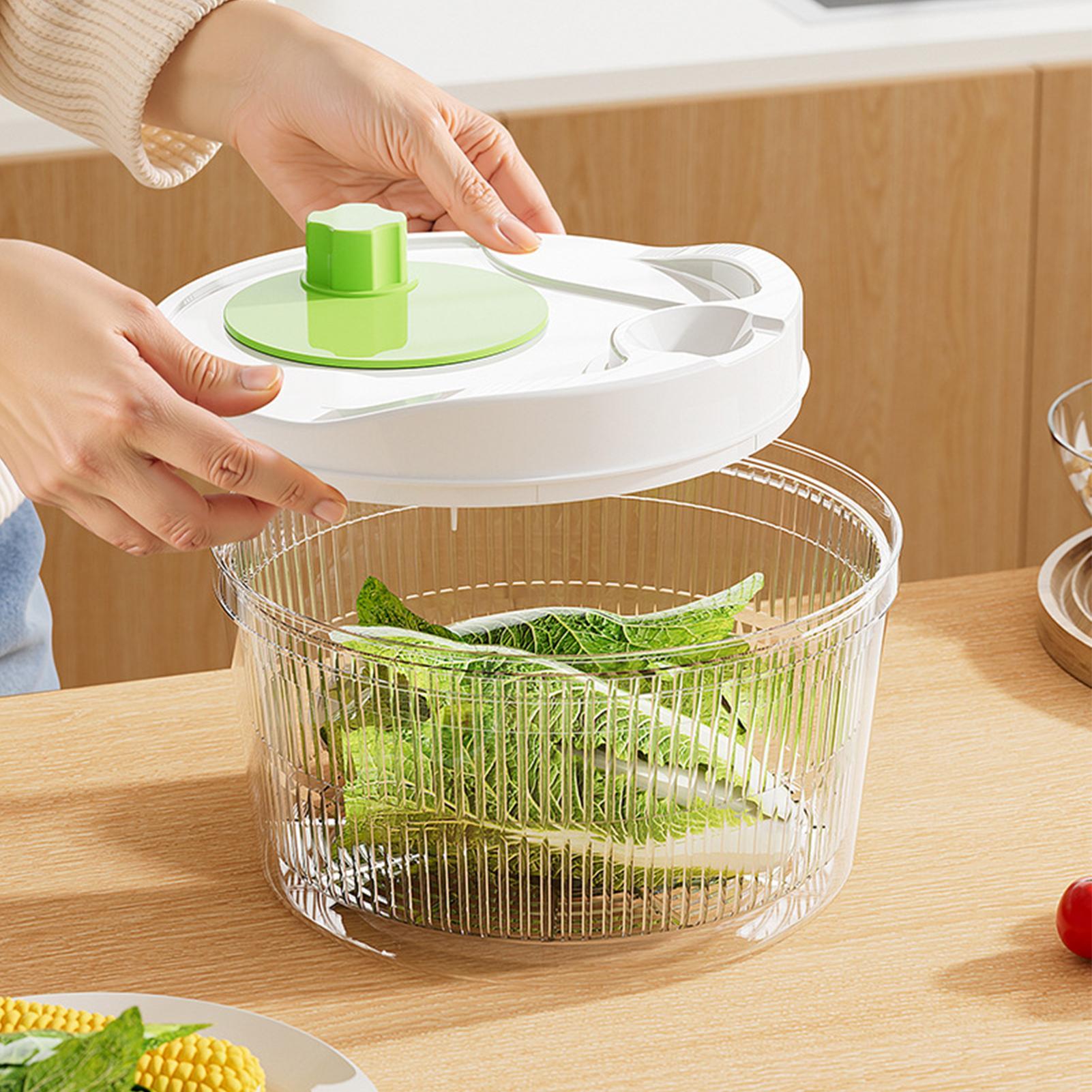 배수구가 있는 샐러드 스피너, 야채 건조기, 주방용 샐 - Salad Spinner 리뷰 및 가격