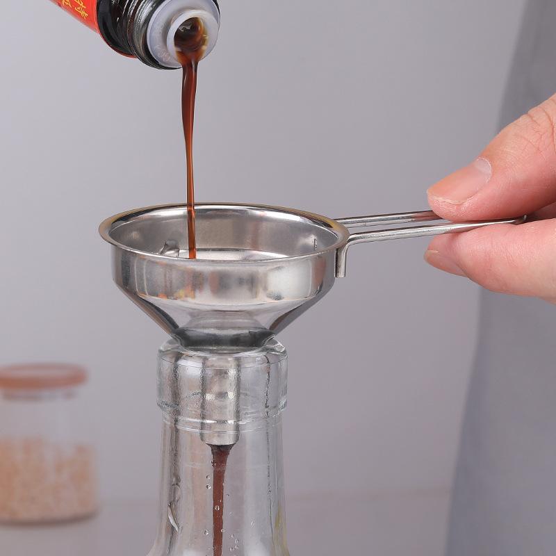 손잡이가 있는 스테인레스 스틸 깔때기, 병, 주류, 와 - Kitchen Gadgets For Small Kitchens 리뷰 및 가격