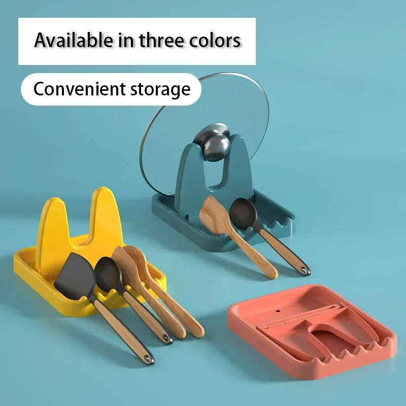 접이식 냄비 뚜껑 랙 스탠드 주방 정리함 플라스틱 스푼 - Kitchen Gadgets Rack 리뷰 및 가격