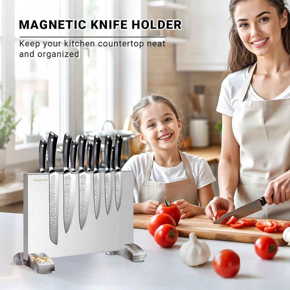 자석 블록 스탠드 나이프 없이 사용하는 양면 자석 홀더 - Magnetic Knife Strip 리뷰 및 가격