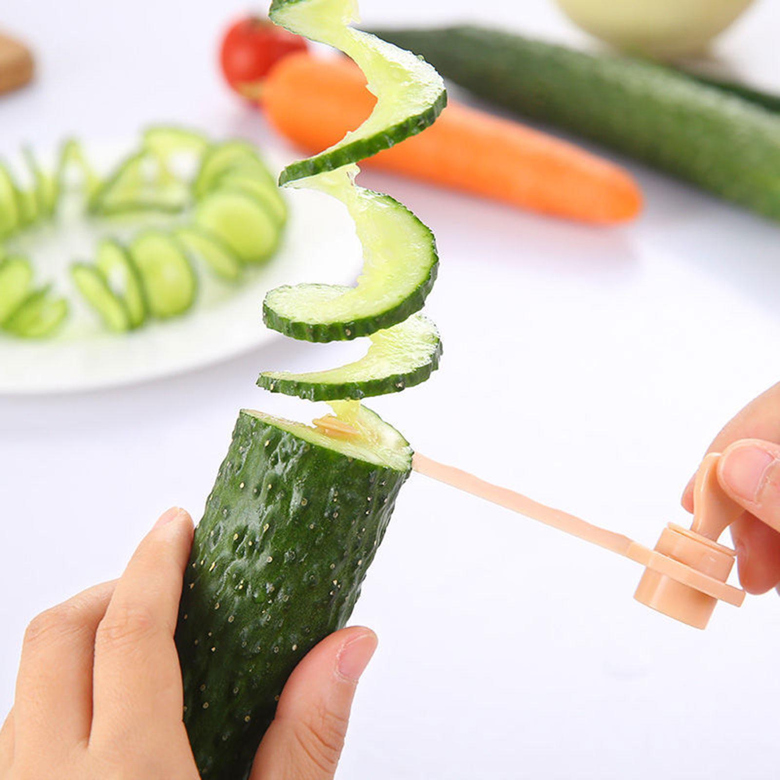 3피스 나선형 감자 커터, 나선형 야채 커터 도구, 주 - Kitchen Gadgets Vegetable Cutter 리뷰 및 가격
