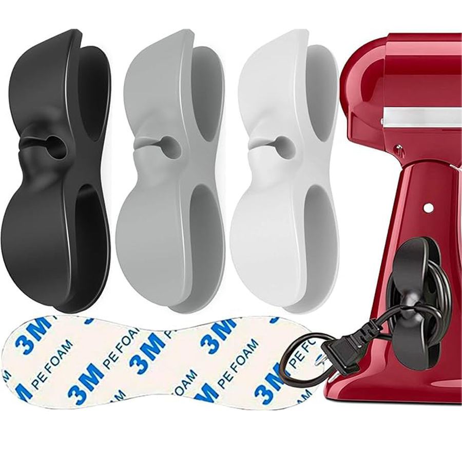 주방 가전 코드 오거나이저 접착 케이블 랩, 전원 코드 - Kitchen Gadgets Rack Storage 리뷰 및 가격