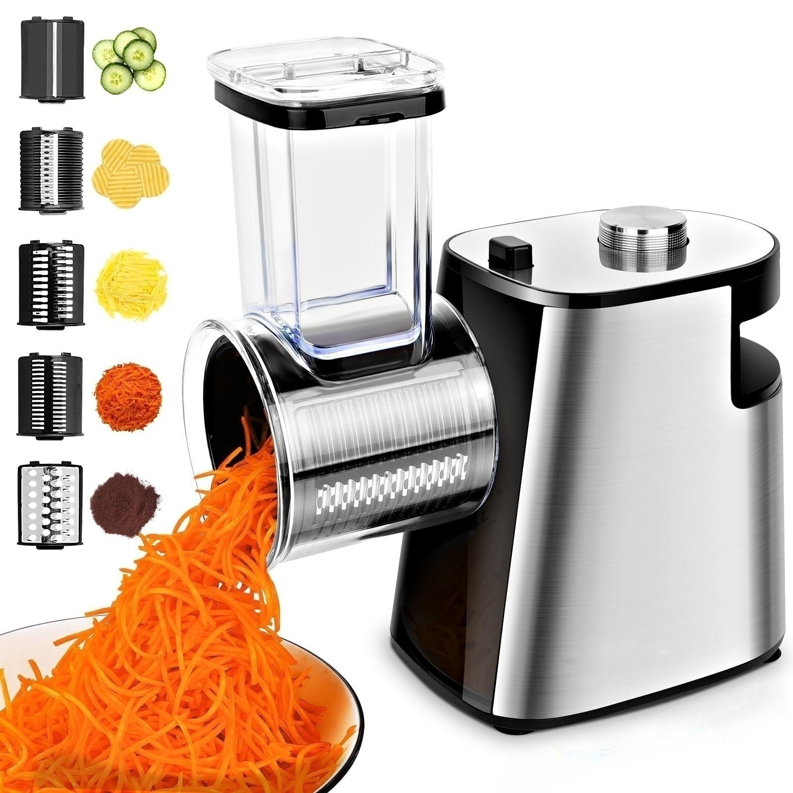 음식 슬라이서 치즈 그레이터 주방 도구 자동 전기 야채 - Kitchen Gadgets Vegetable Cutter 리뷰 및 가격