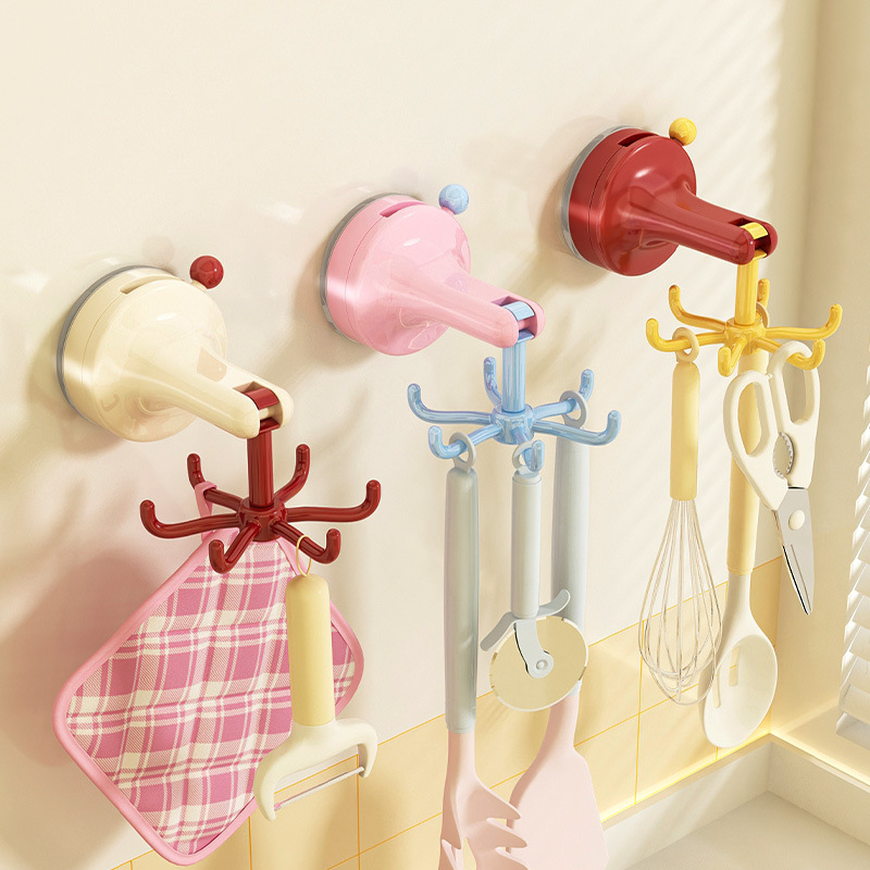 흡착식 회전 주방 걸이, 드릴 필요 없는 캐비닛 식기  - Kitchen Gadgets Rack 리뷰 및 가격