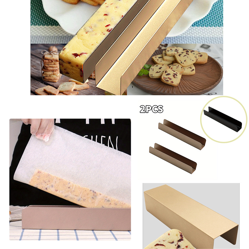 U자형 붙지 않는 비스킷 금형 직사각형 빵, DIY 크 - Zyliss Kitchen Gadgets 리뷰 및 가격