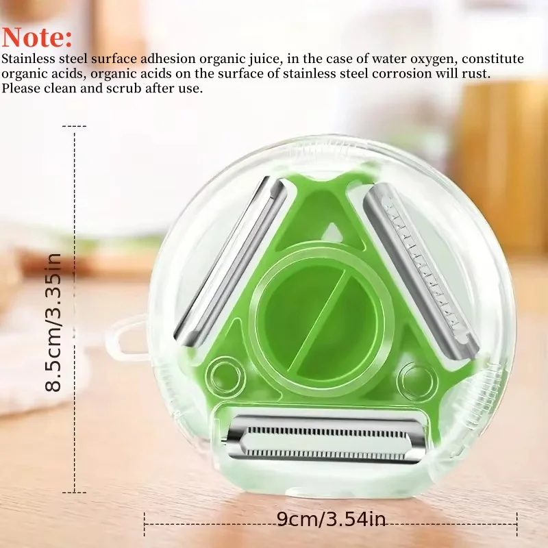 1PC 트리오 필러 세트 야채 필러 슬라이서 슈레더 다 - Kitchen Gadgets Vegetable Cutter 리뷰 및 가격