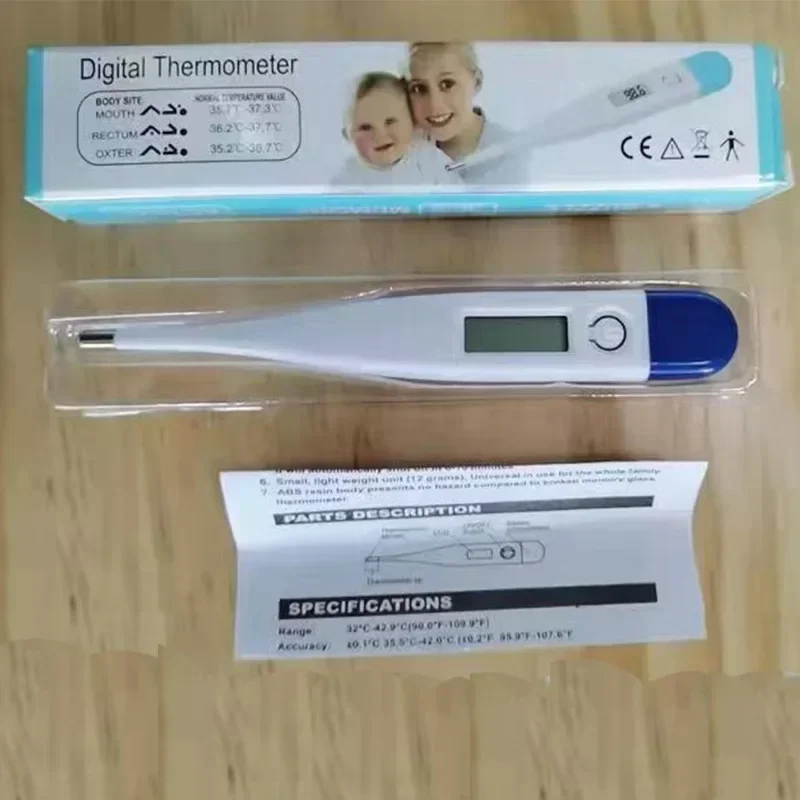 디지털 물온도계 정확한 구강 및 겨드랑이 온도 측정 발 - Instant Read Thermometer 리뷰 및 가격