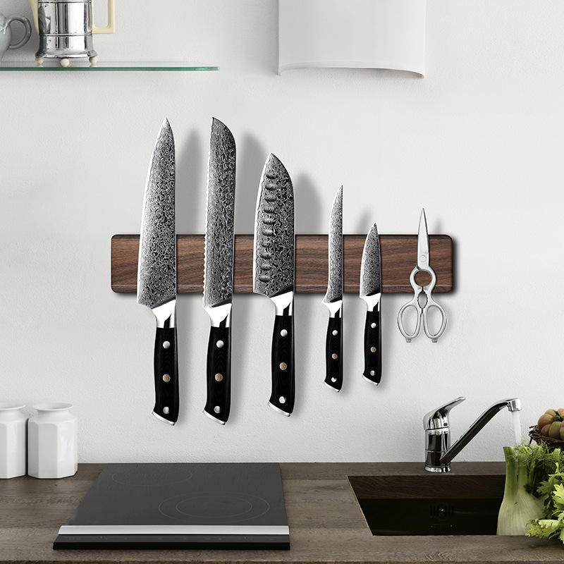 40-46CM 강력 자석식 칼꽂이 호두나무 가정용 식당 - Magnetic Knife Strip 리뷰 및 가격
