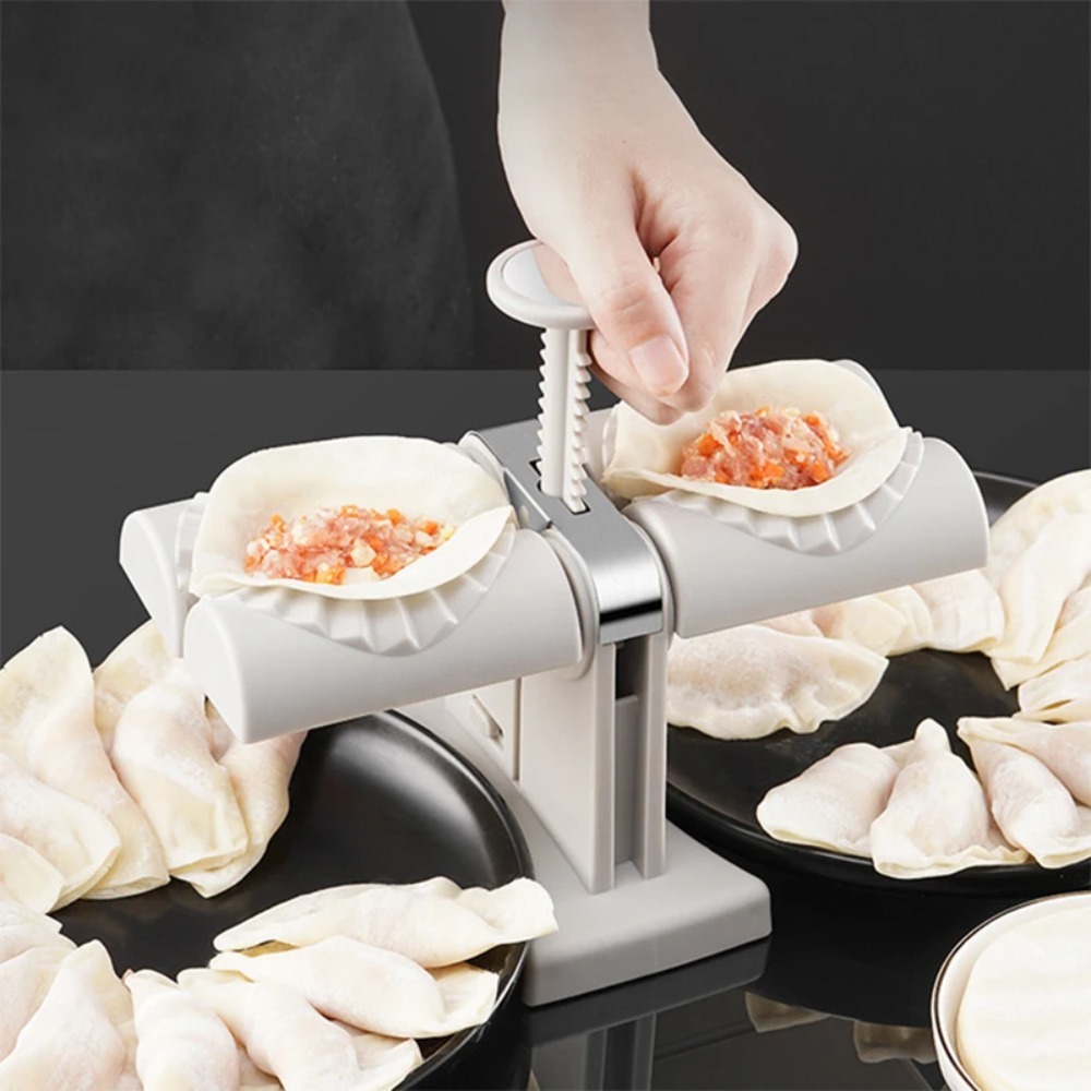 자동 만두 기계 청소 용이 이중 헤드 프레스 다이 파이 - Zyliss Kitchen Gadgets 리뷰 및 가격