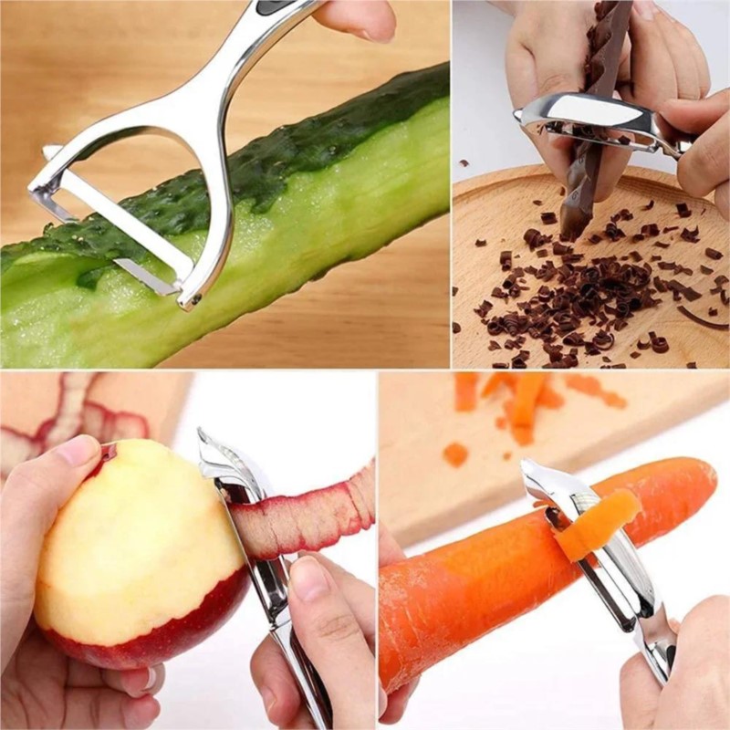 다기능 감자 당근 피부 야채 필러 스테인레스 스틸 필러 - Kitchen Gadgets Hacks 리뷰 및 가격