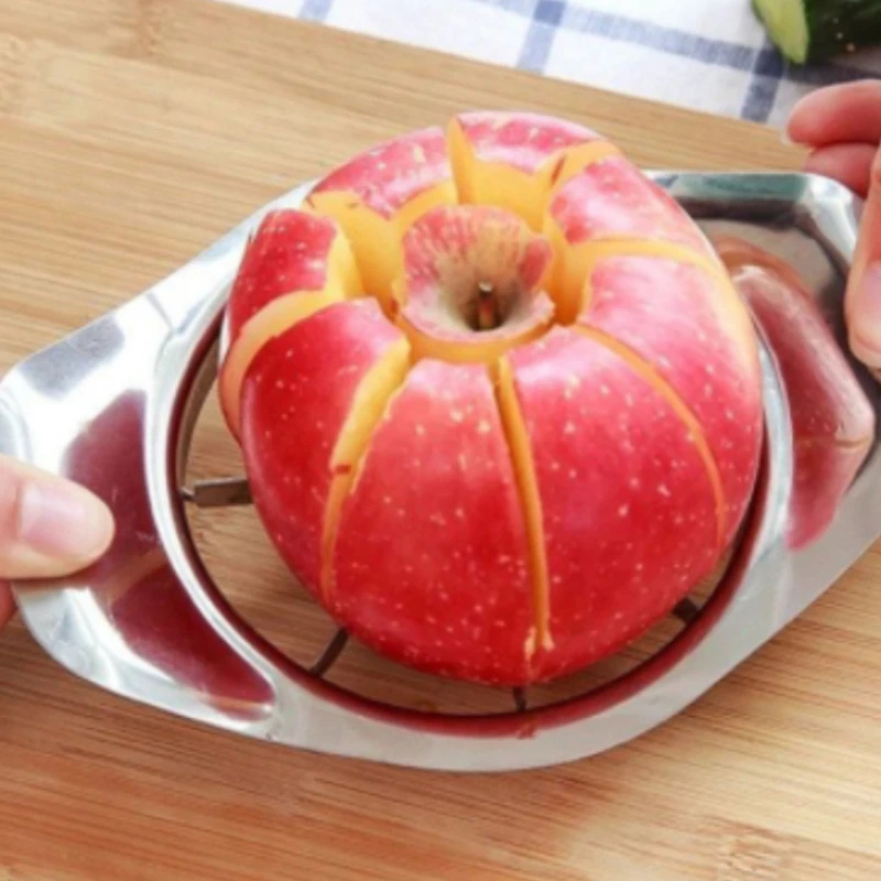 주방 도구 스테인리스 스틸 편리한 손잡이 분리형 사과  - Kitchen Gadgets Vegetable Cutter 리뷰 및 가격