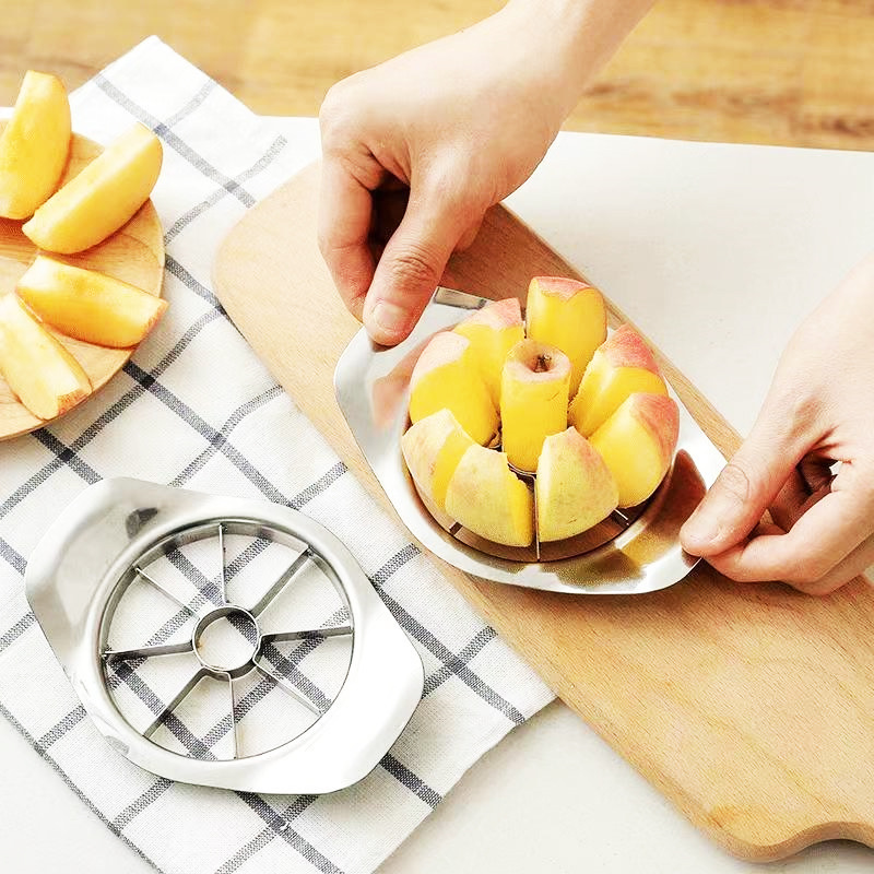 주방 도구 스테인리스 스틸 편리한 손잡이 분리형 사과  - Kitchen Gadgets Vegetable Cutter 리뷰 및 가격