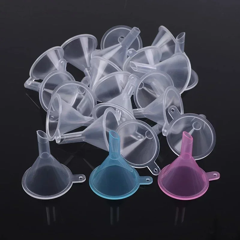 100개/세트 미니 액체 오일 깔때기 플라스틱 소형 깔 - Kitchen Gadgets For Small Kitchens 리뷰 및 가격