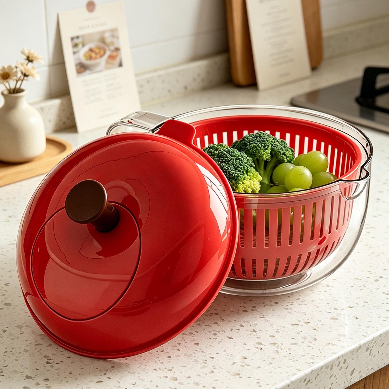 과일 세척기 볼 스트레이너 세척 용기 베리 세척기 사과 - Salad Spinner 리뷰 및 가격