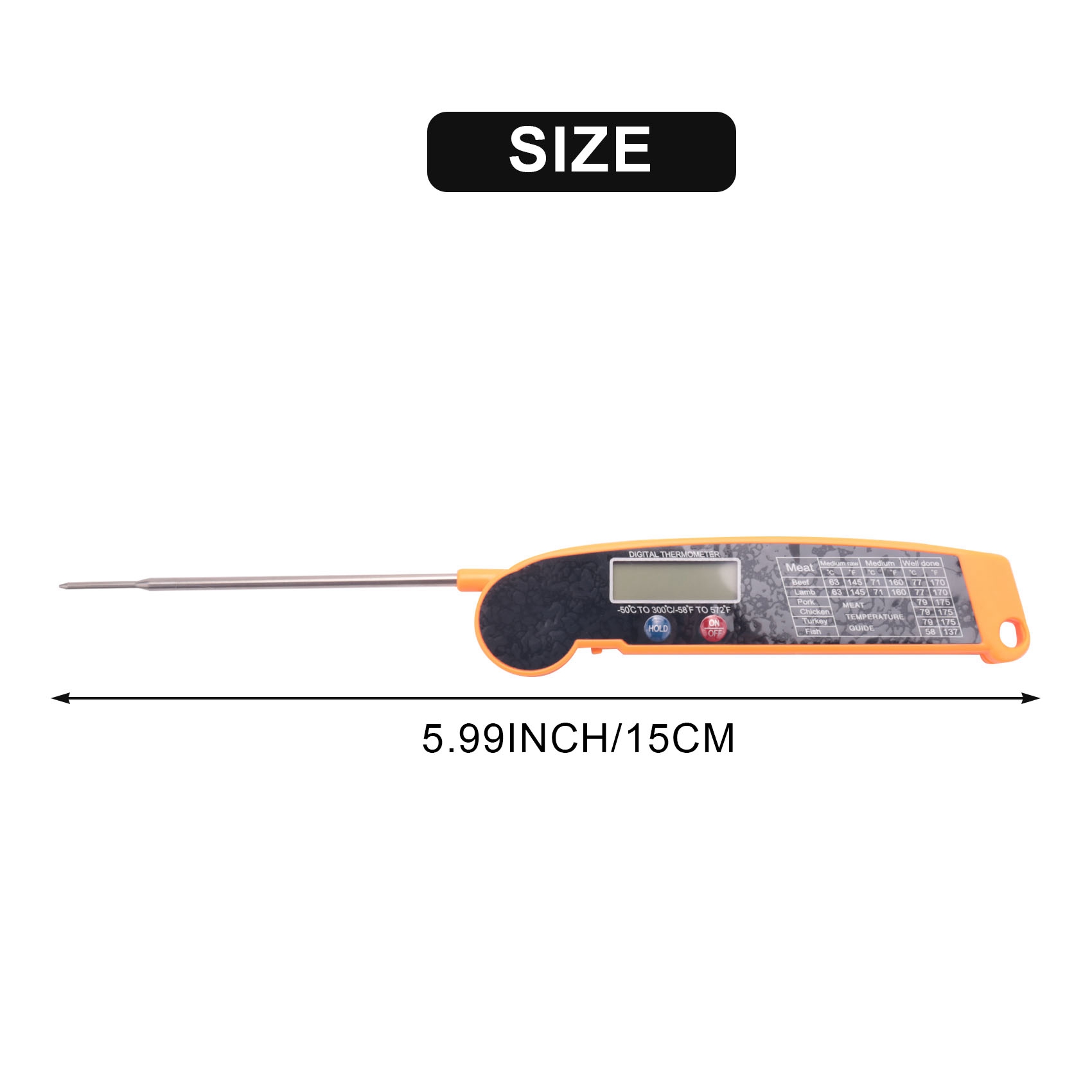 고정밀 온도 프로브가 있는 디지털 즉시 판독 육류 온도 - Instant Read Thermometer 리뷰 및 가격