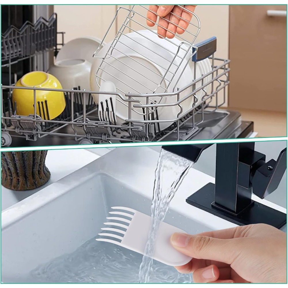 2Pcs 야채 다지기용 청소 브러쉬 도구 다목적 흰색  - Kitchen Gadgets Vegetable Cutter 리뷰 및 가격