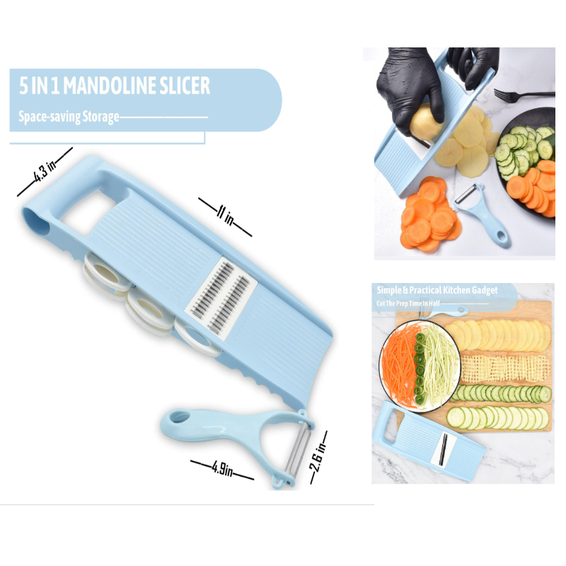 새로운 다기능 야채 다지기, 스테인리스 스틸 커터, 가 - Kitchen Gadgets Vegetable Cutter 리뷰 및 가격